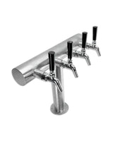 UltraT FasTap Beer Font with Quadruple Taps - Top-Down View