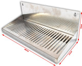 Door Mounted Drip Trays (40cm) - Front View