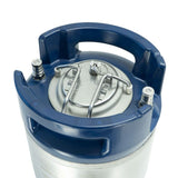 Keg King- True Blue 6.5L Ball Lock Cornelius Corny - Side View