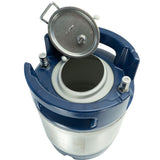 Keg King- True Blue 6.5L Ball Lock Cornelius Corny - 45-Degree Angle