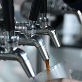 Keg King Ultratap SS Tap with Handle (Stainless Steel) - 45-Degree Angle