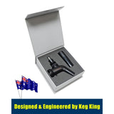 Keg King Ultratap + Handle-Black Ultratap - Front View