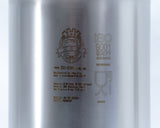 Keg King - Limited Edition True Blue 9.5L Ball Lock Cornelius corny keg - Top-Down View