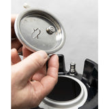 Keg King - 9.5 Litre Ball Lock Keg Passivated Finish - Top-Down View