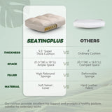 Velvet Home Ergonomic Swivel Adjustable Tilt Angle and Flip-up Arms Office Chair - Extra Image