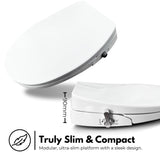 Amirra Non-electric Bidet Seat (Anti-Siphon) - Side View