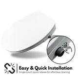 Amirra Non-electric Bidet Seat (Anti-Siphon) - 45-Degree Angle