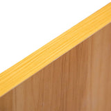 EKKIO Desktop 1.4m Oak - Rear View