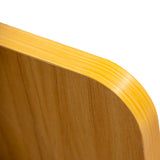 EKKIO Desktop 1.8m Oak - Close-Up Angle