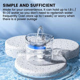 Floofi Pet Water Fountain Dispenser 1.8L - Front View