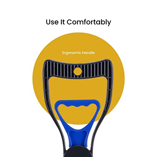 Floofi Ergonomic Long Reach Pooper Scooper in Blue