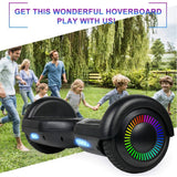 Funado Smart-S RG1 Hoverboard Black - Side View