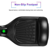 Funado Smart-S RG1 Hoverboard Black - Rear View
