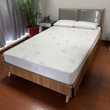 Gominimo Bamboo Jacquard Mattress Protector King - Top-Down View