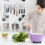 GOMINIMO Magnetic Knife Strip 50cm - Close-Up Angle