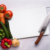 GOMINIMO Premium White PE Chopping Board (450 x 610 x 13mm) - Front View