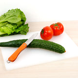GOMINIMO Premium White PE Chopping Board (450 x 610 x 13mm) - Side View