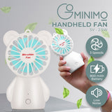 GOMINIMO HandHeld Fan (White) - Front View