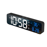 GOMINIMO Digital Clock Mirrored Black - - Extra Image