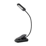 9-LED Adjustable Brightness Clip-On Reading Light with USB Charging