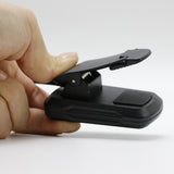 9-LED Adjustable Brightness Clip-On Reading Light with USB Charging - Side View