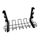 Cable Management Tray by GOMINIMO - No Drill Installation (Black) - Side View
