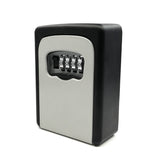 Secure Wall-Mountable Key Storage Box with Resettable Passcode - Side View