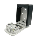 Secure Wall-Mountable Key Storage Box with Resettable Passcode - 45-Degree Angle