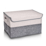 GOMINIMO 2 Pack 29L Foldable Storage Organizers (Gray + Beige) - Extra Image