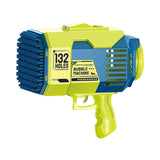 GOMINIMO 132-Hole Bubble Blaster Gun for Kids - Vibrant Dark Blue & Green Design - Extra Image