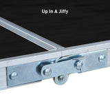 KILIROO Camping Table 60cm Black - Side View