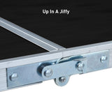 KILIROO Camping Table 90cm Black - Front View