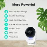 Laxihub 5G Indoor Home Security Camera 1080P FHD Minicam - Front View