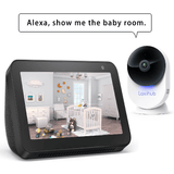 Laxihub 5G Indoor Home Security Camera 1080P FHD Minicam - Side View