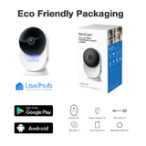 Laxihub 5G Indoor Home Security Camera 1080P FHD Minicam - 45-Degree Angle
