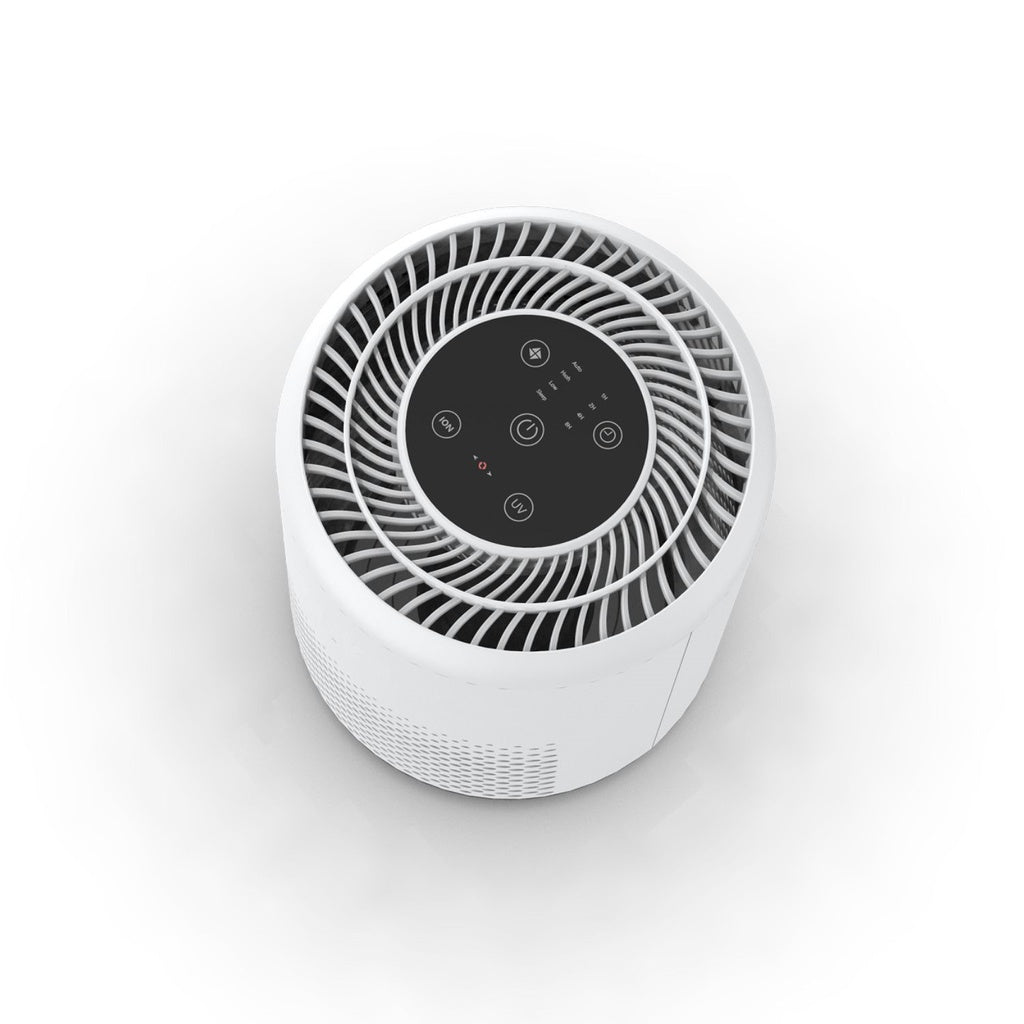 MIRAKLASS Ozone-Free HEPA Air Purifier with 3-Speed Operation and Negative Ion Technology