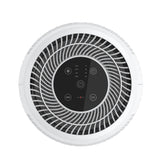 MIRAKLASS Ozone-Free HEPA Air Purifier with 3-Speed Operation and Negative Ion Technology - Top-Down View