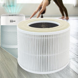 MIRAKLASS HEPA13 Antibacterial Replacement Air Purifier Filter for MK-KJ050C7-AWK - Side View