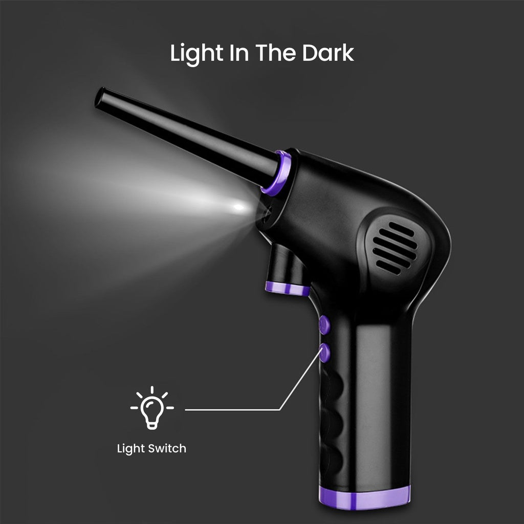 MiraKlass 45000RPM Cordless Air Duster with 6000mAh Battery