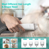 Neakasa Pet Grooming kit & Vacuum - Top-Down View