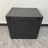 NOVEDEN Gardeon Outdoor Storage Box 118L Container Lockable (Black) - Top-Down View