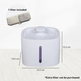 Floofi Pet Water Fountain Dispenser LED USB 3L - Extra Image