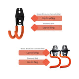 RYNOMATE 16 Pack Garage Hooks Heavy Duty (Orange) - Extra Image