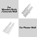 RYNOMATE 16 Pack Garage Hooks Heavy Duty (Black) - 45-Degree Angle