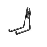 RYNOMATE 16 Pack Garage Hooks Heavy Duty (Black) - Low Angle