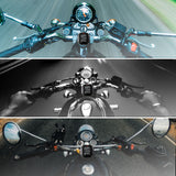 RYNOMATE Motorcycle Tire Pressure Monitoring System with Dual Sensors - Close-Up Angle