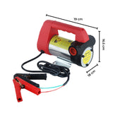 RYNOMATE 12V High-Performance Diesel and Kerosene Transfer Pump (45L/min) - Low Angle