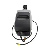 RYNOMATE Air Hose Reel with 20m Retractable Compressor - Low Angle