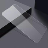 VOCTUS 2-Pack iPhone 14 Ultra-Thin Tempered Glass Screen Protectors - 9H Scratch-Resistant Shield - Side View