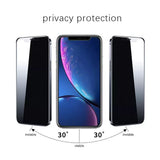 VOCTUS iPhone 14 9H Privacy Glass Screen Protector - 2-Pack for Ultimate Protection - Front View